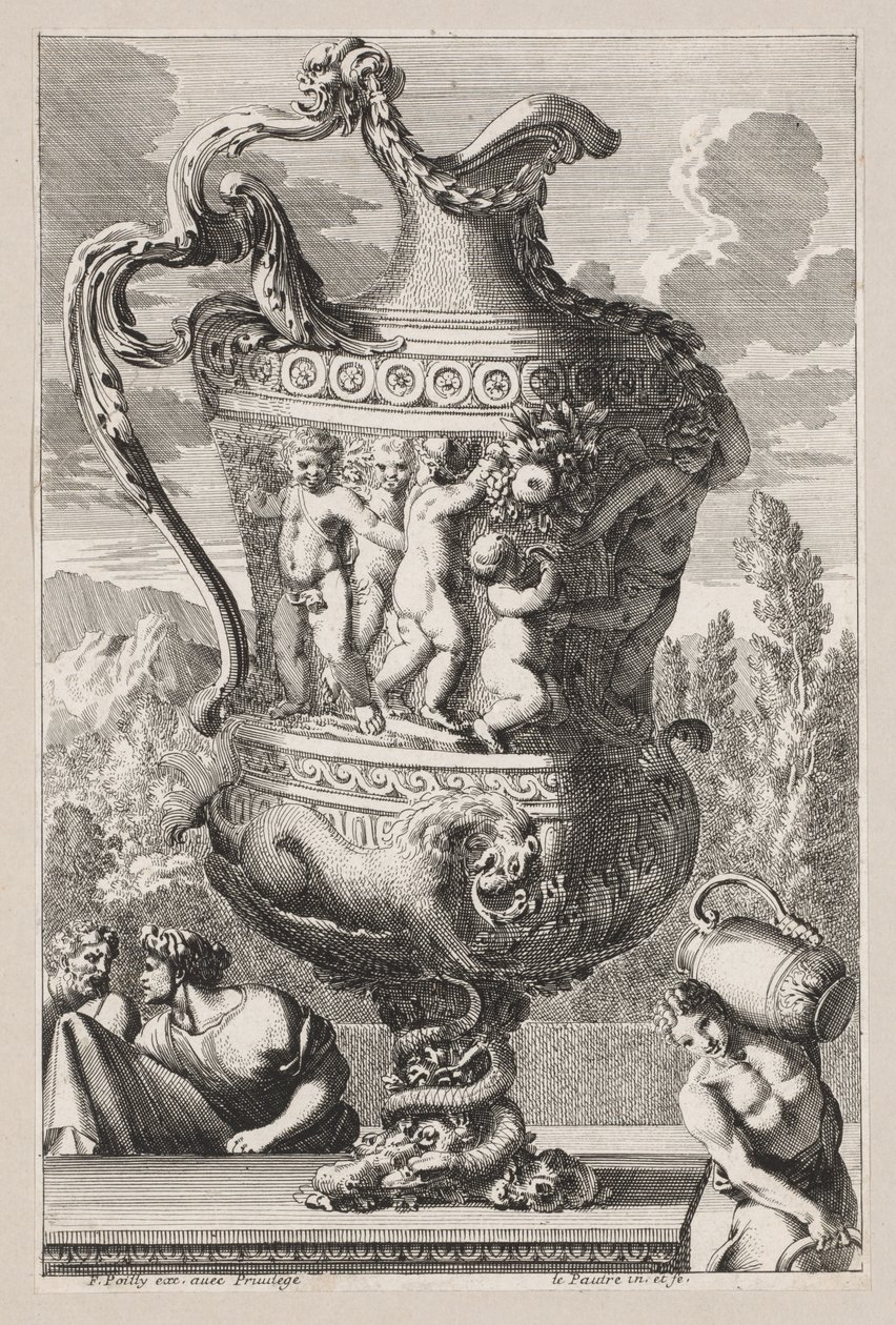 Urna Decorativa de Jean le Pautre