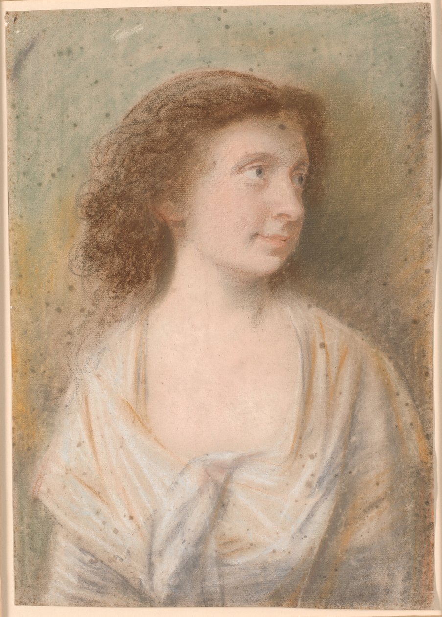 Retrato de Maria Madalena Becker de Jens Juel