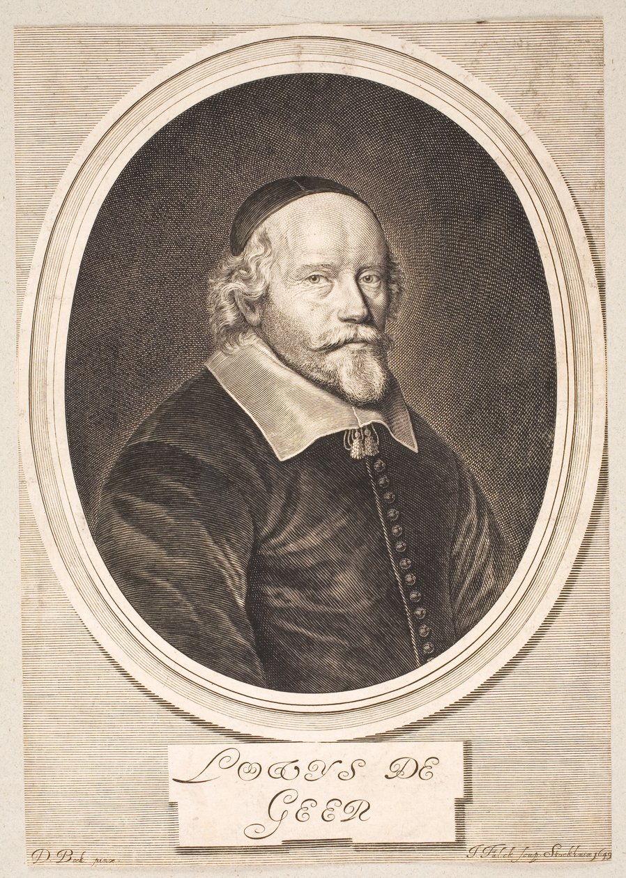 Retrato de Louis de Geer de Jeremias Falck
