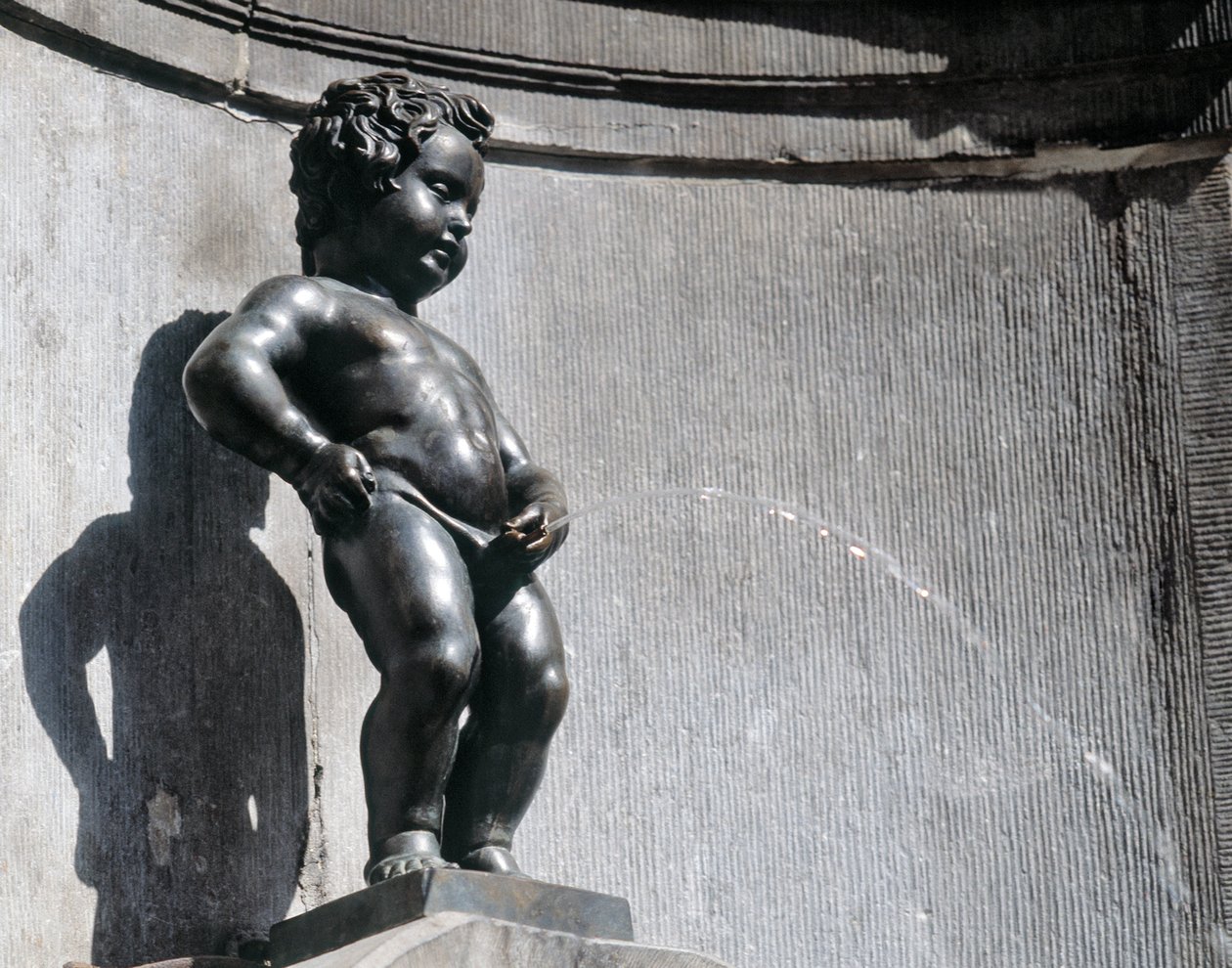 Manneken Pis, bronze de 1619 de Jerome the Elder Duquesnoy