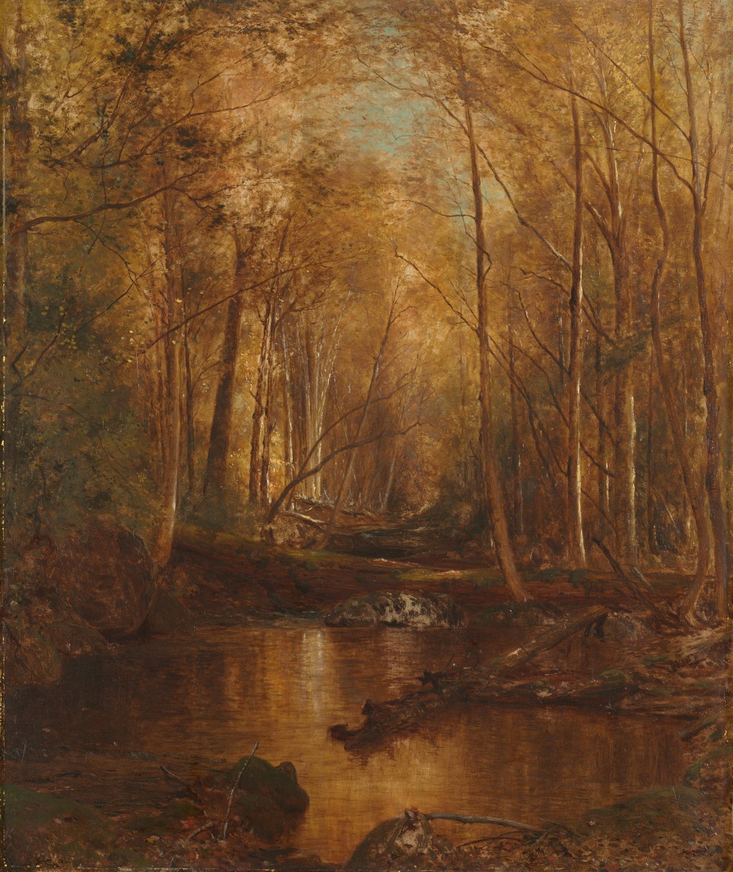 Outono nas Catskills, 1873. de Jervis McEntee