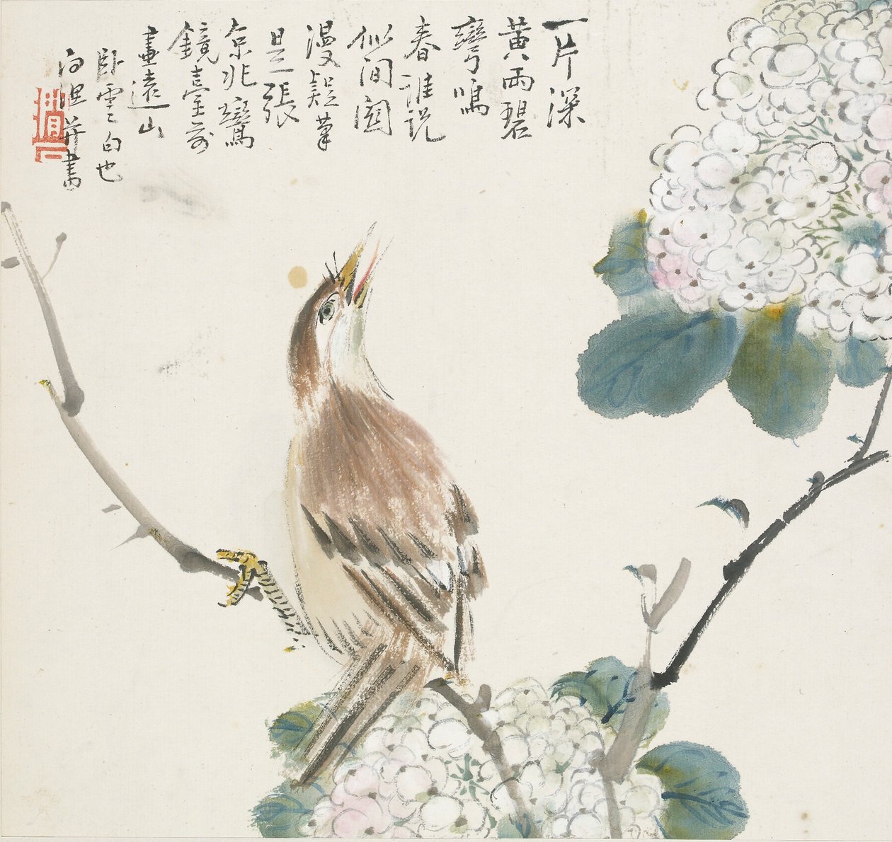 Um Hwamei chinês, 1857 de Jin Yuan