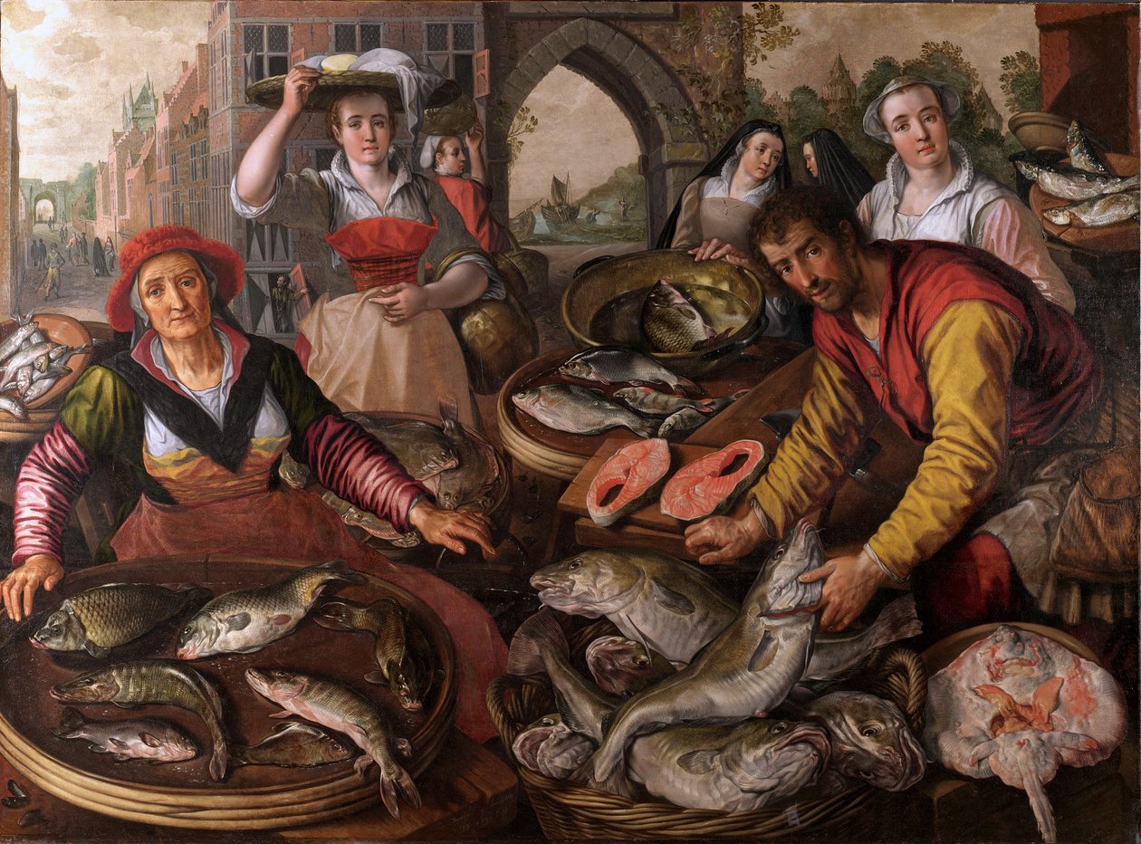 Os quatro elementos de Joachim Beuckelaer