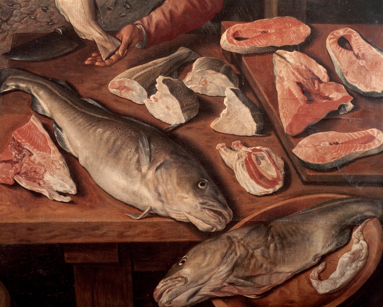 Mercado do peixe de Joachim Beuckelaer