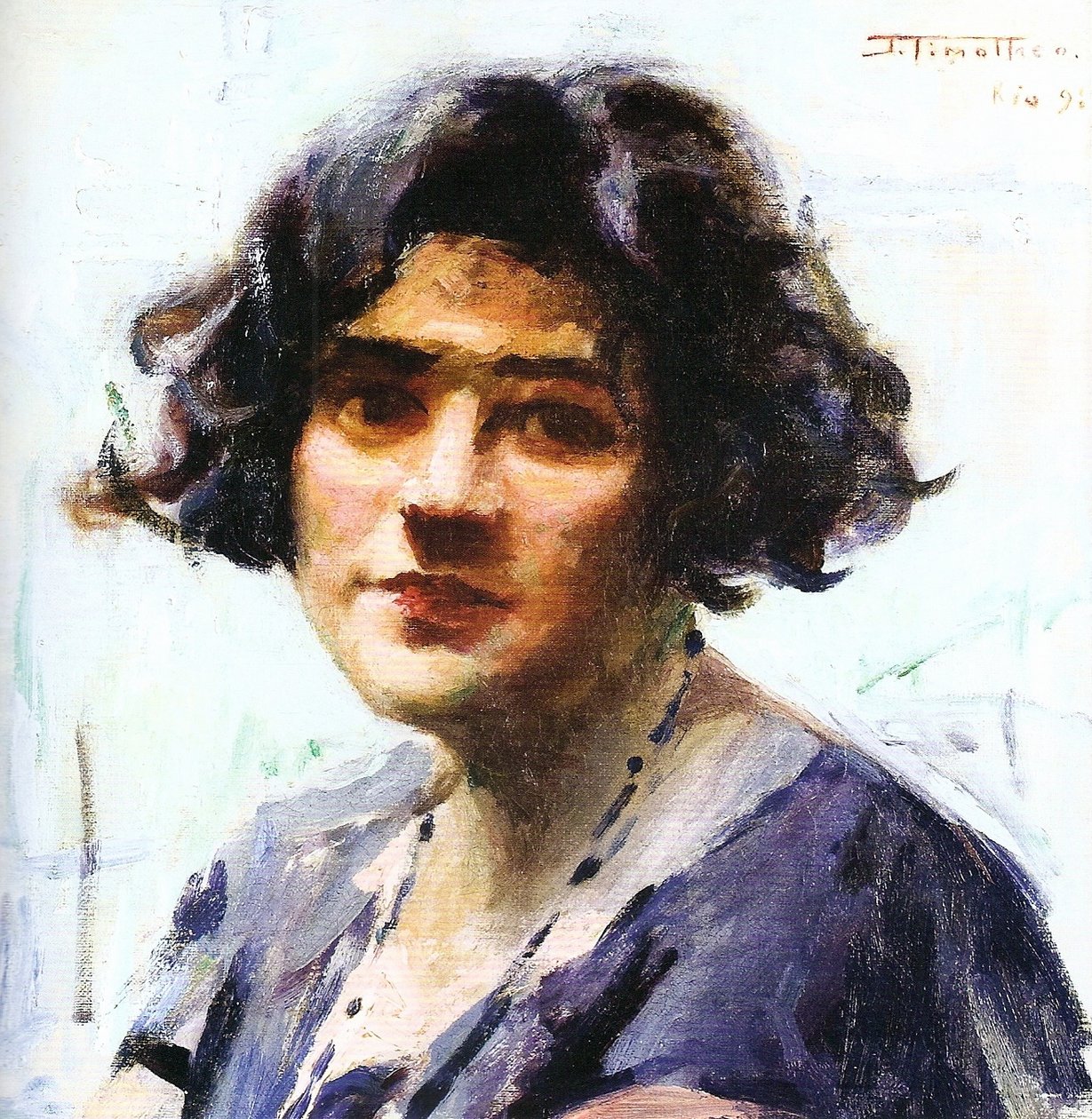 Retrato de uma mulher de Joao Timoteo da Costa