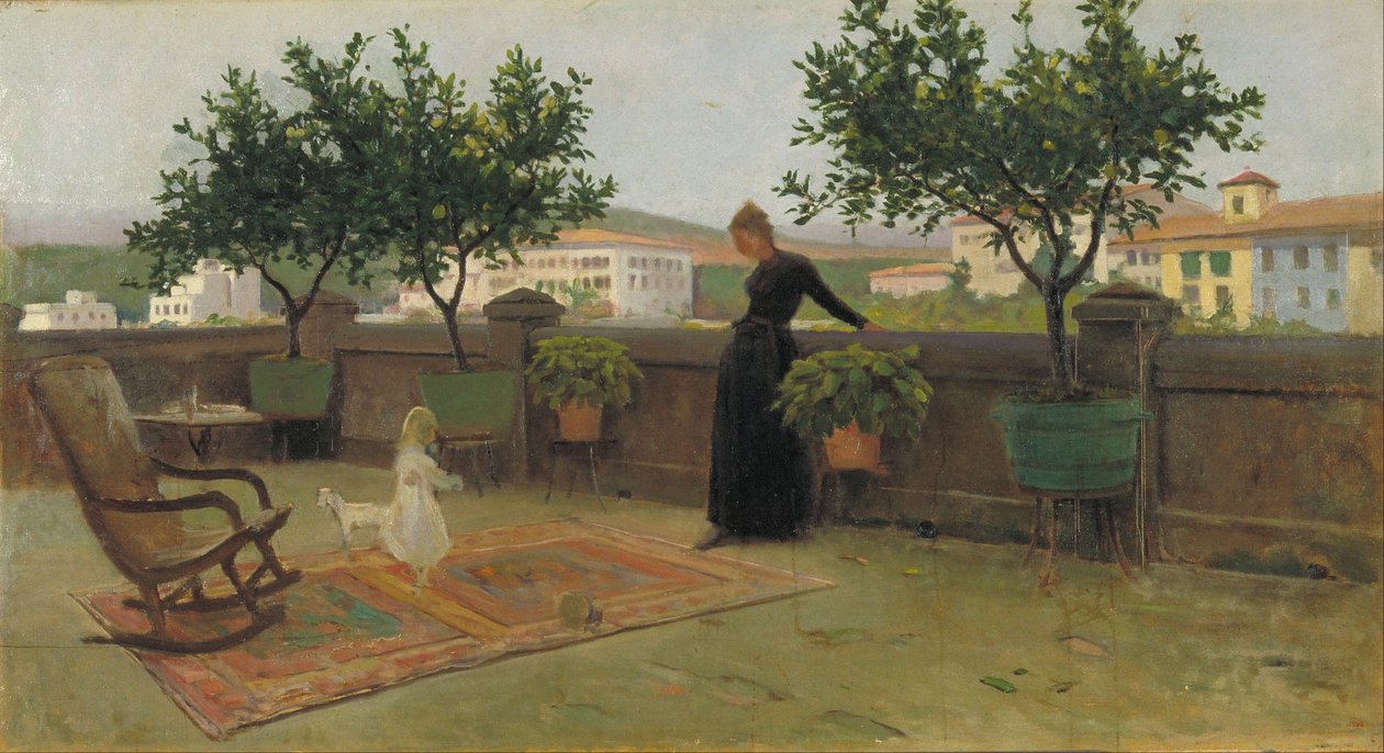 Terraço de Joaquim Vayreda