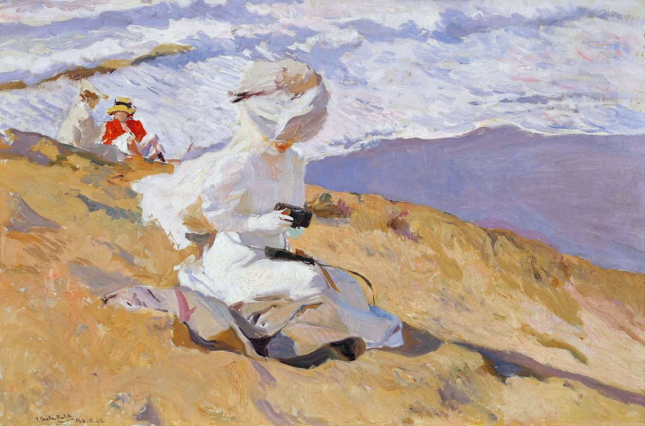 Capture o momento de Joaquín Sorolla