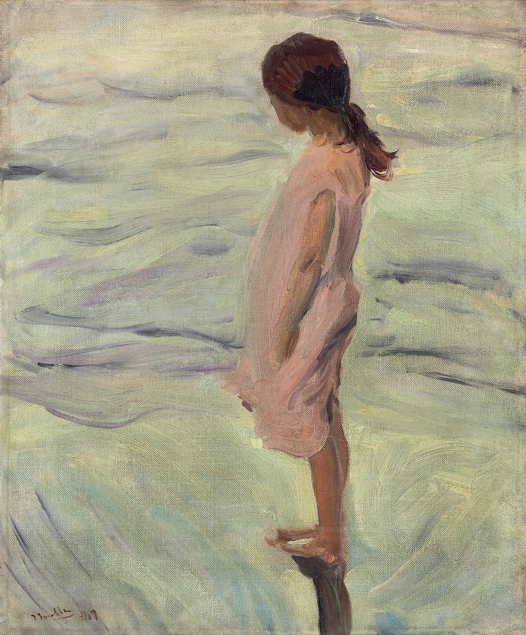 Depois que o sol se põe de Joaquín Sorolla