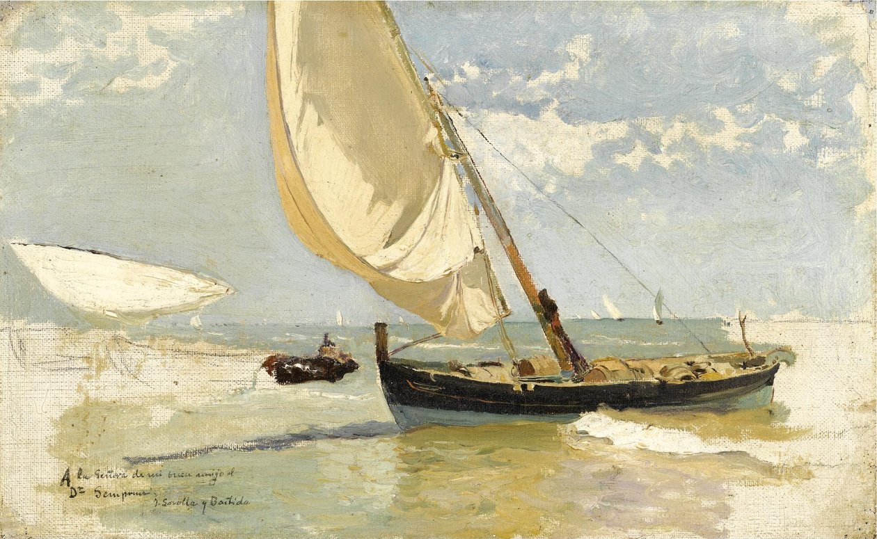 Estúdio de Praia de Joaquín Sorolla