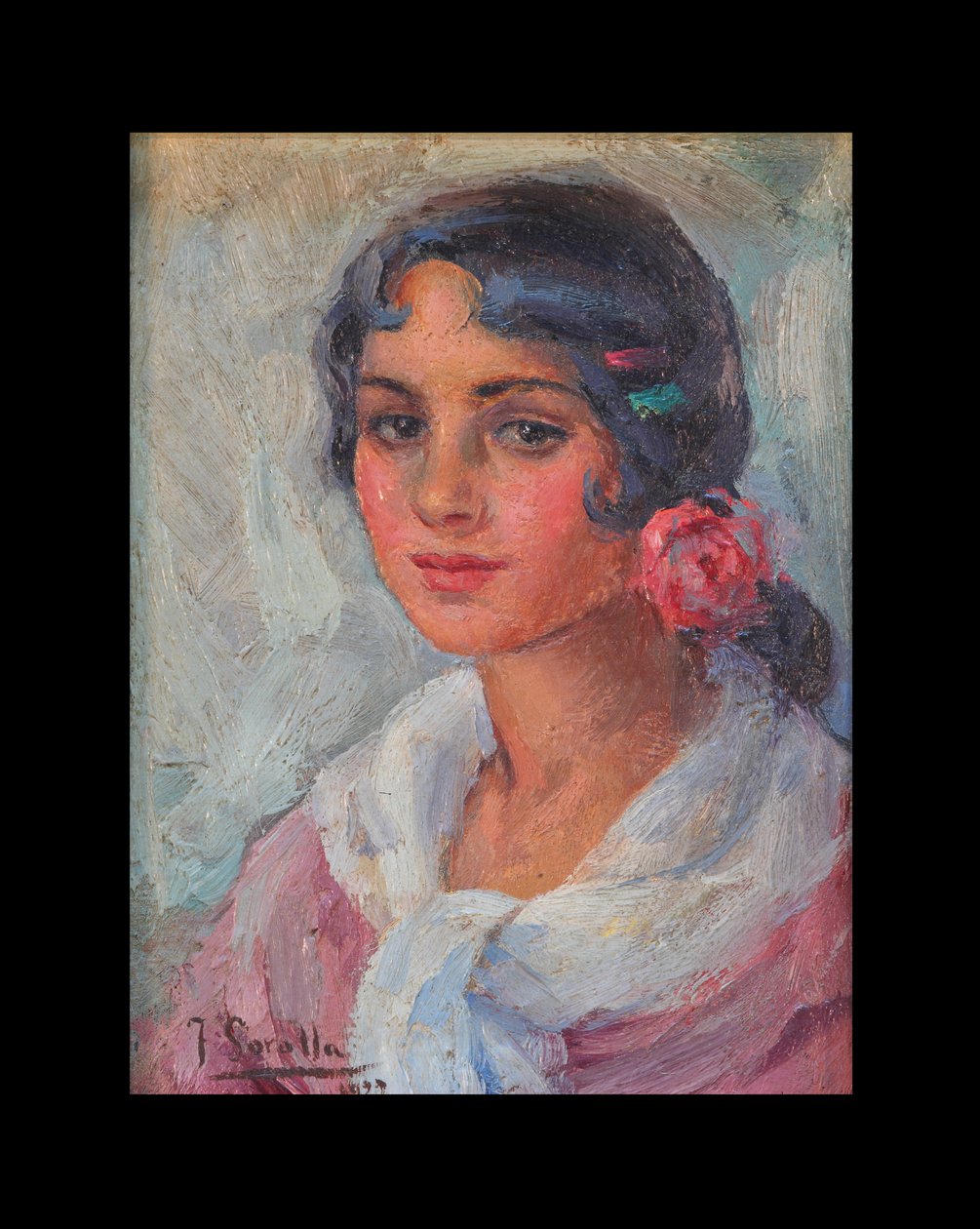 Retrato de uma mulher de Joaquín Sorolla