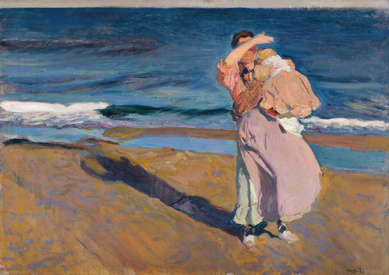 Pescadoras com filho de Joaquín Sorolla