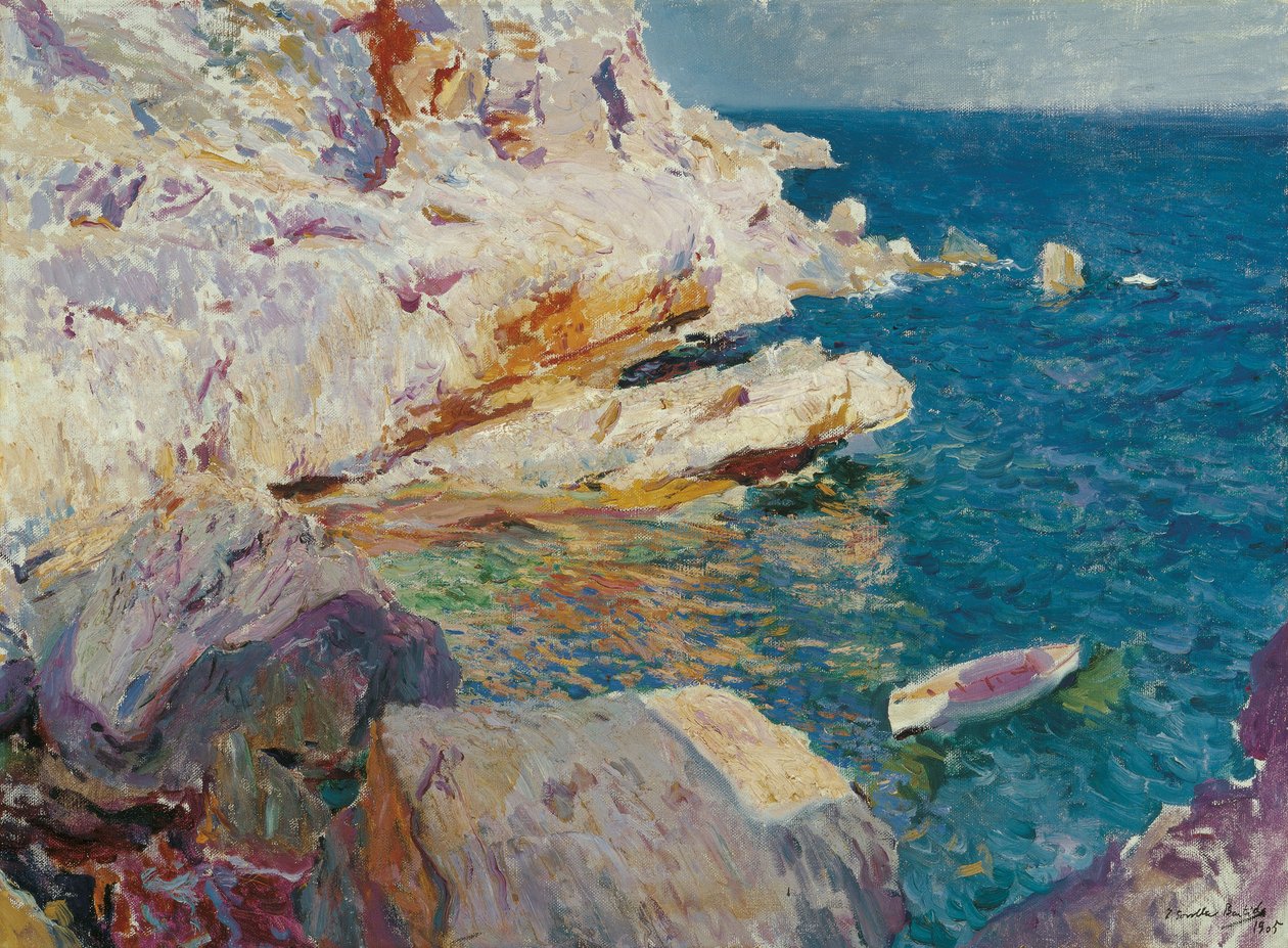 Rock em Jávea de Joaquín Sorolla