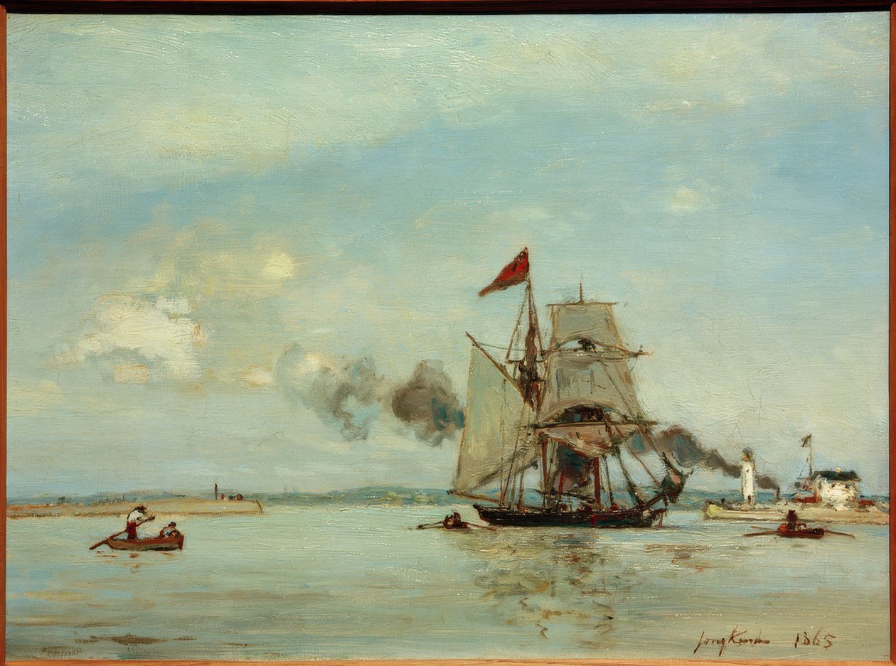 Honfleur de Johan Barthold Jongkind