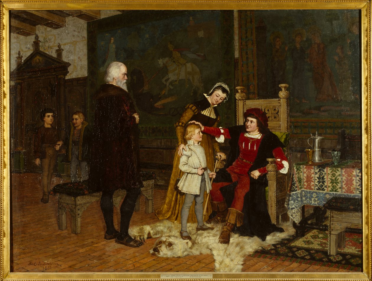 Rei Gustav em Vaasa de Johan Axel Gustav Acke