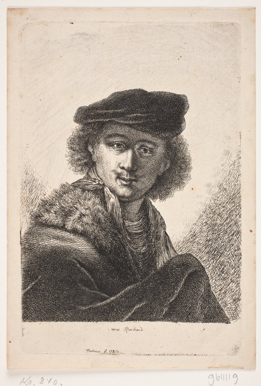 Rembrandt, busto de Johan Bülow