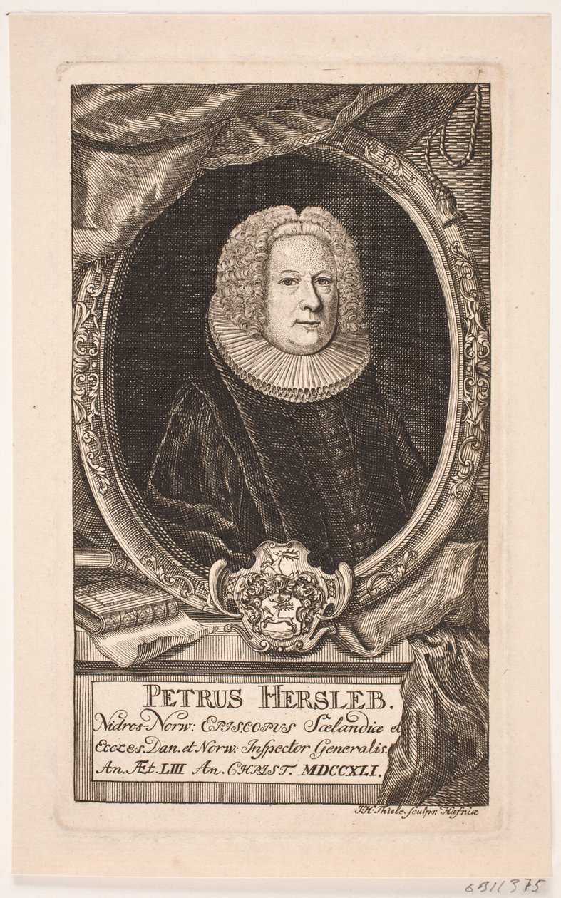 Bispo Peder Hersleb de Johan Herman Thiele
