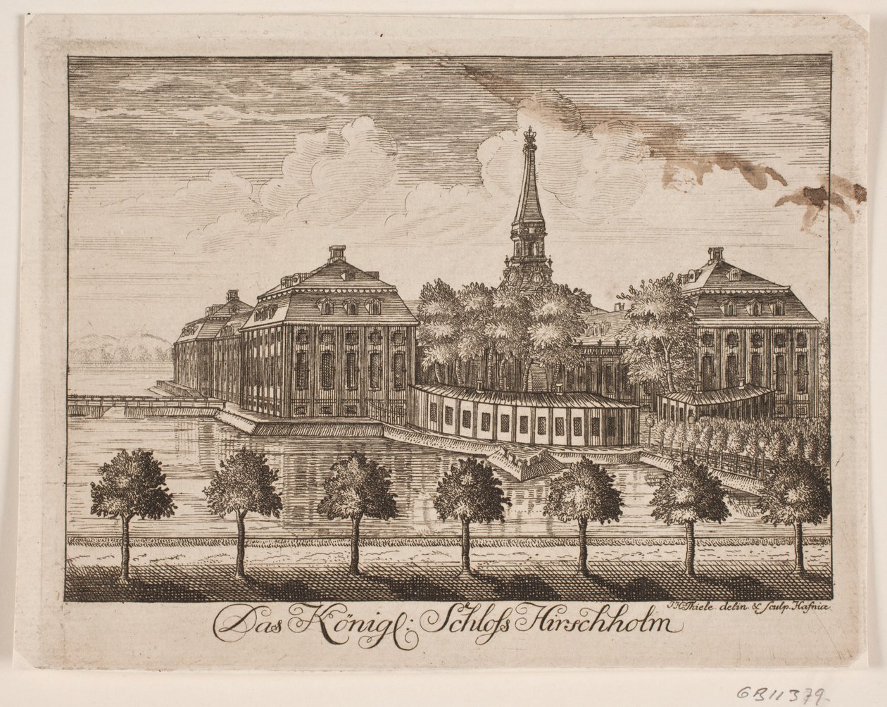 Castelo de Hørsholm de Johan Herman Thiele