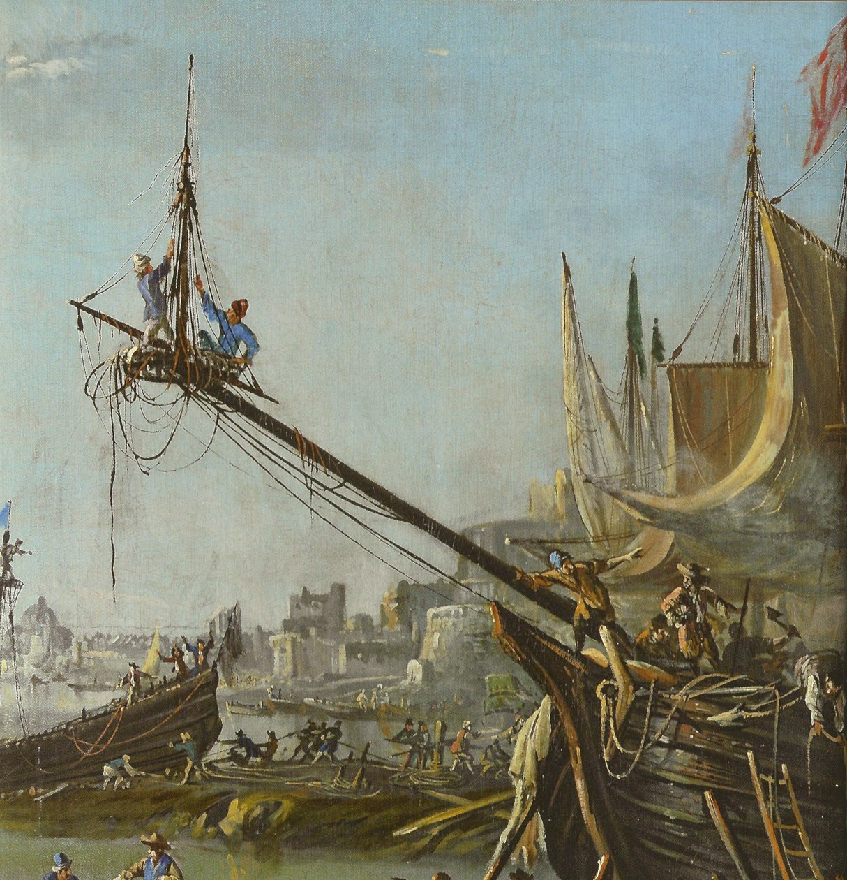Um porto de Johann Anton Eismann