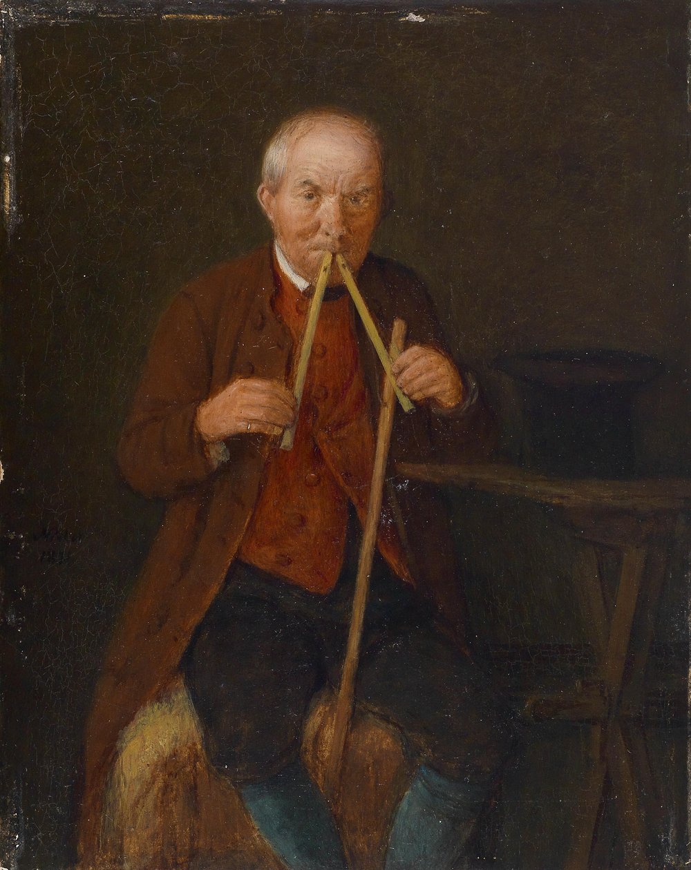 O flautista de Johann Michael Neder