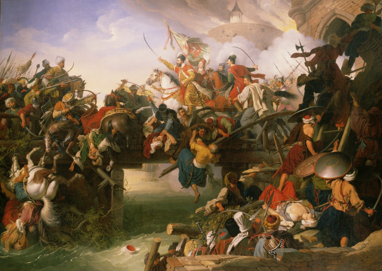 Explosão de Zrinyi de Johann Peter Krafft