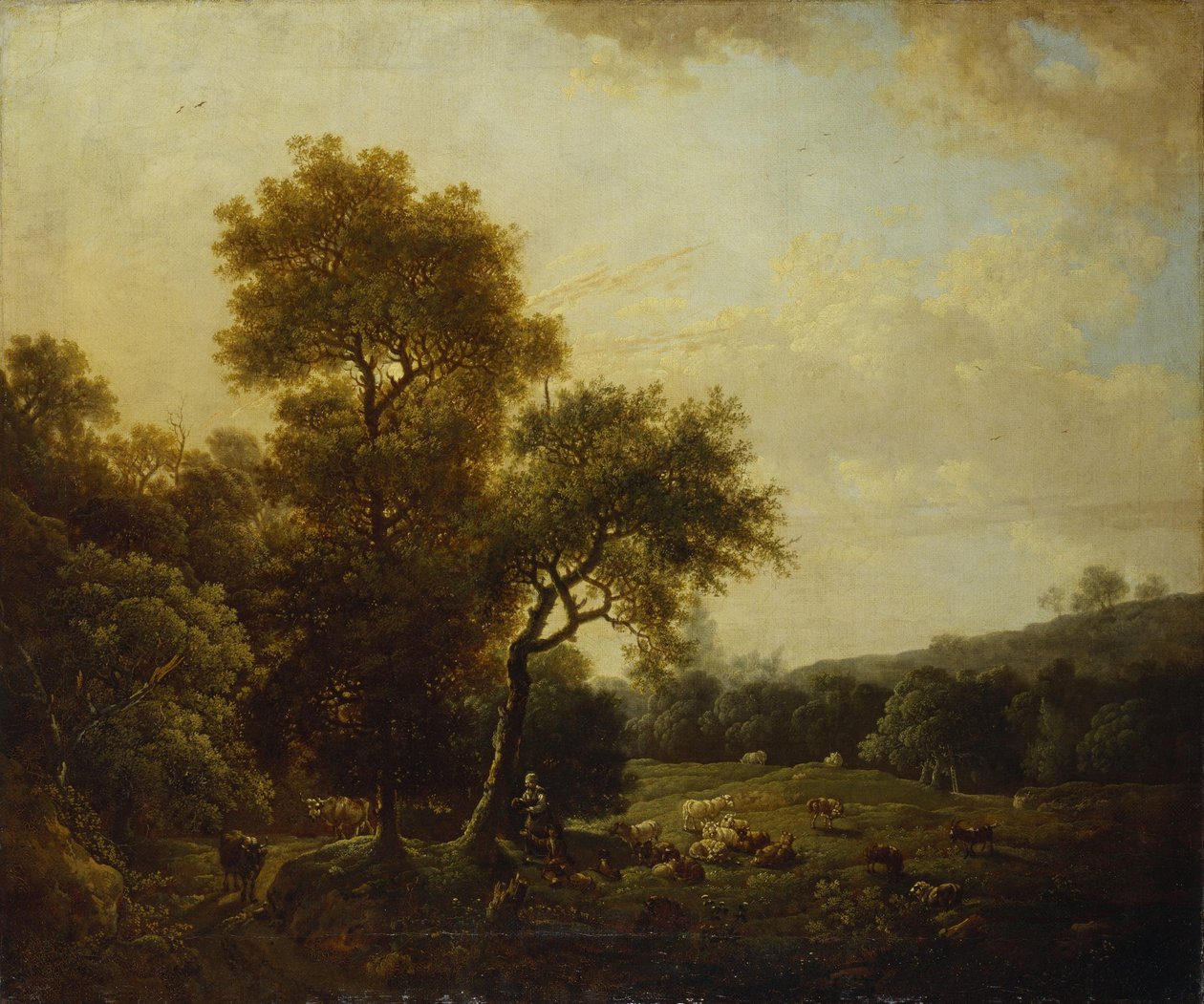Paisagem de Johann Christian Klengel