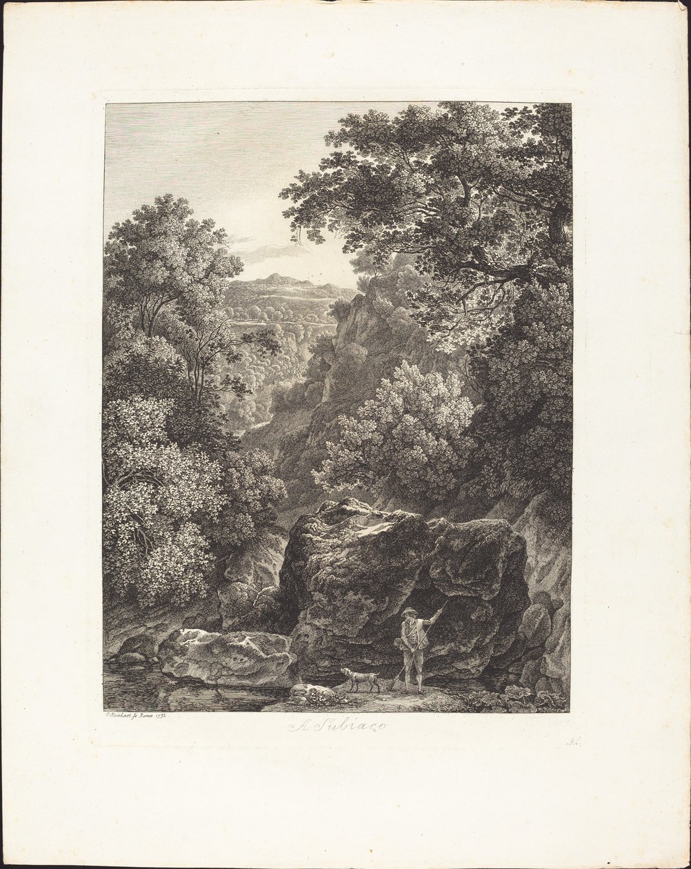 A Subiaco de Johann Christian Reinhart