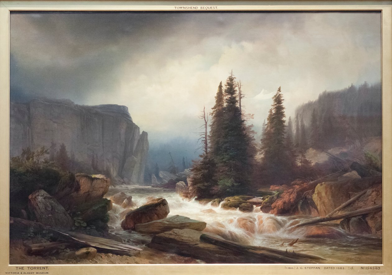 A torrente de Johann Gottfried Steffan