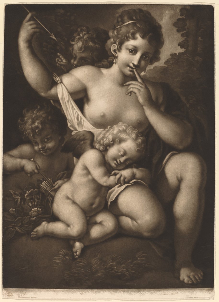 Vênus e Amor de Johann Peter Pichler