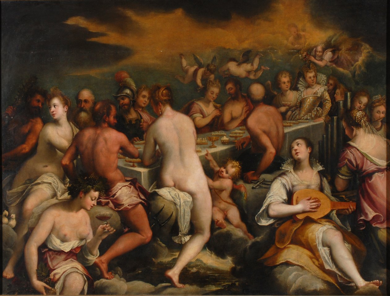 A festa dos deuses de Johann Rottenhammer