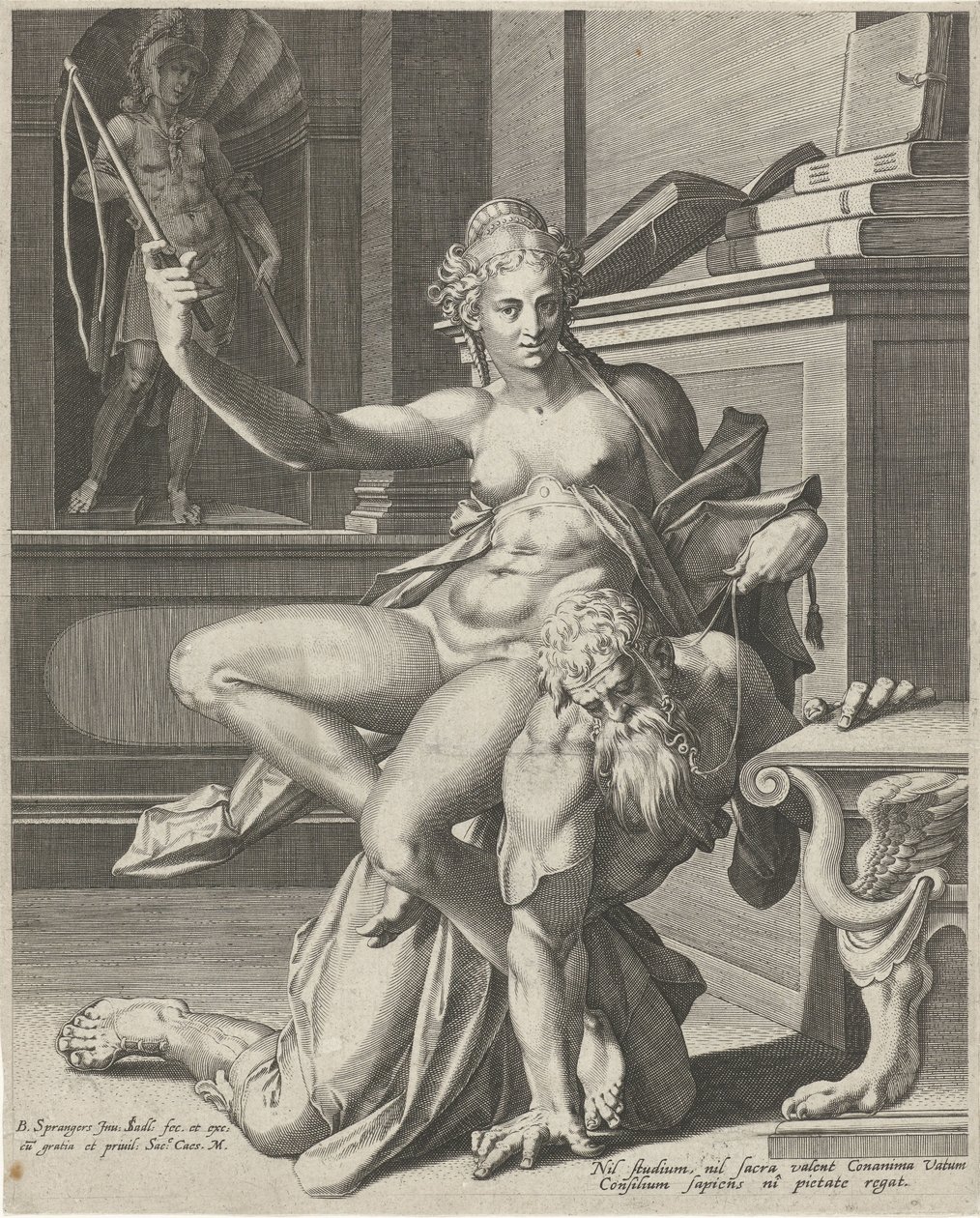 Aristóteles em Phyllis de Johann Sadeler (I)