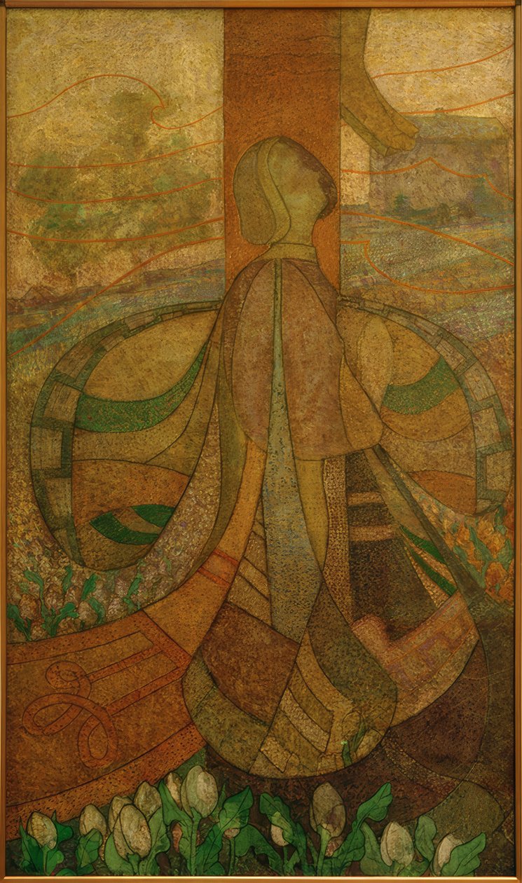 Madonna no país tulipa de Johan Thorn Prikker