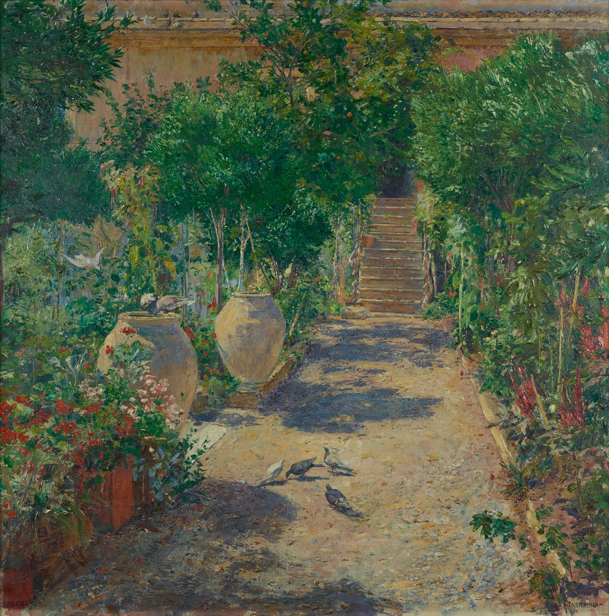 Taormina ao sol de Johann Victor Krämer
