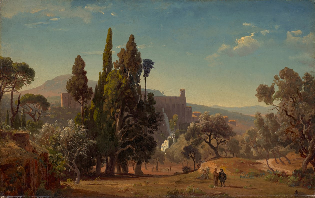 Vista do Tivoli de Johann Wilhelm Schirmer