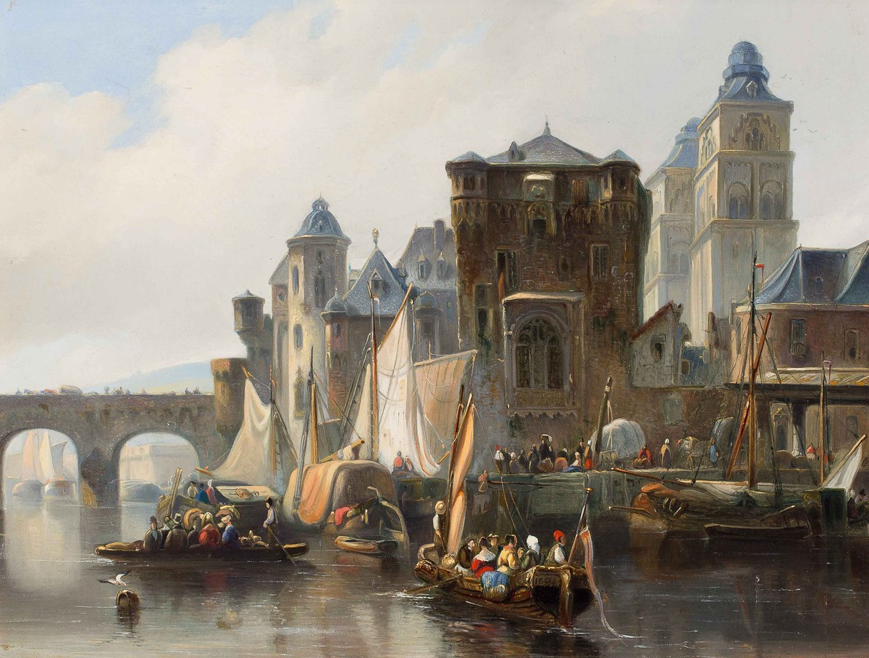 Vista de Koblenz. de Johannes Bosboom