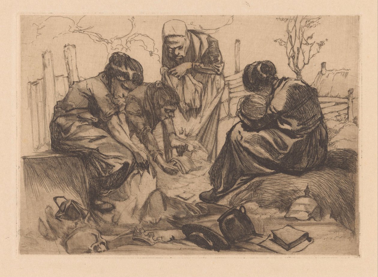 Mulheres de luto de Johannes Josephus Aarts