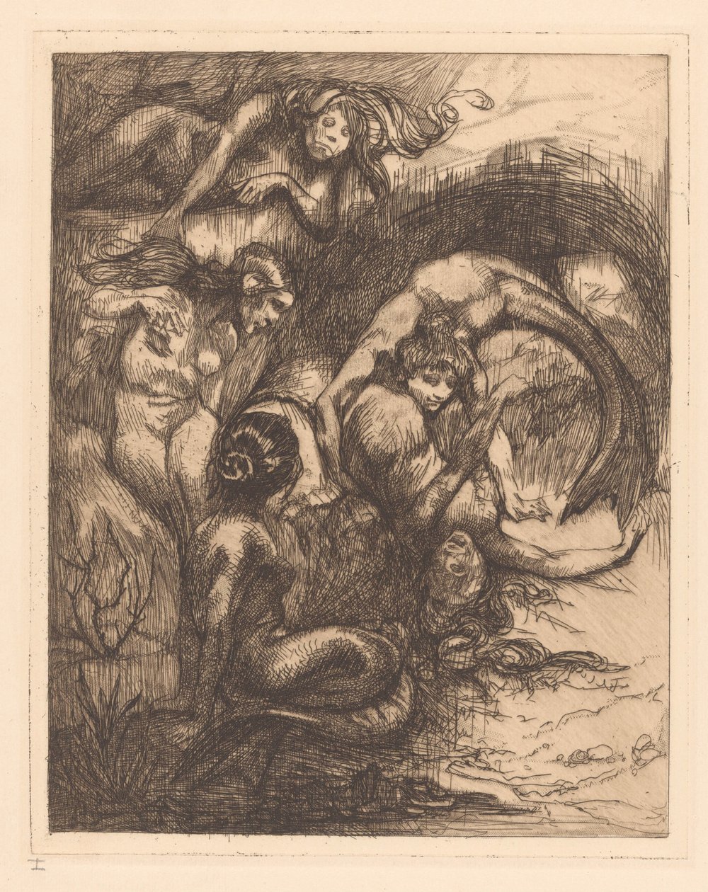 Cinco sereias de Johannes Josephus Aarts
