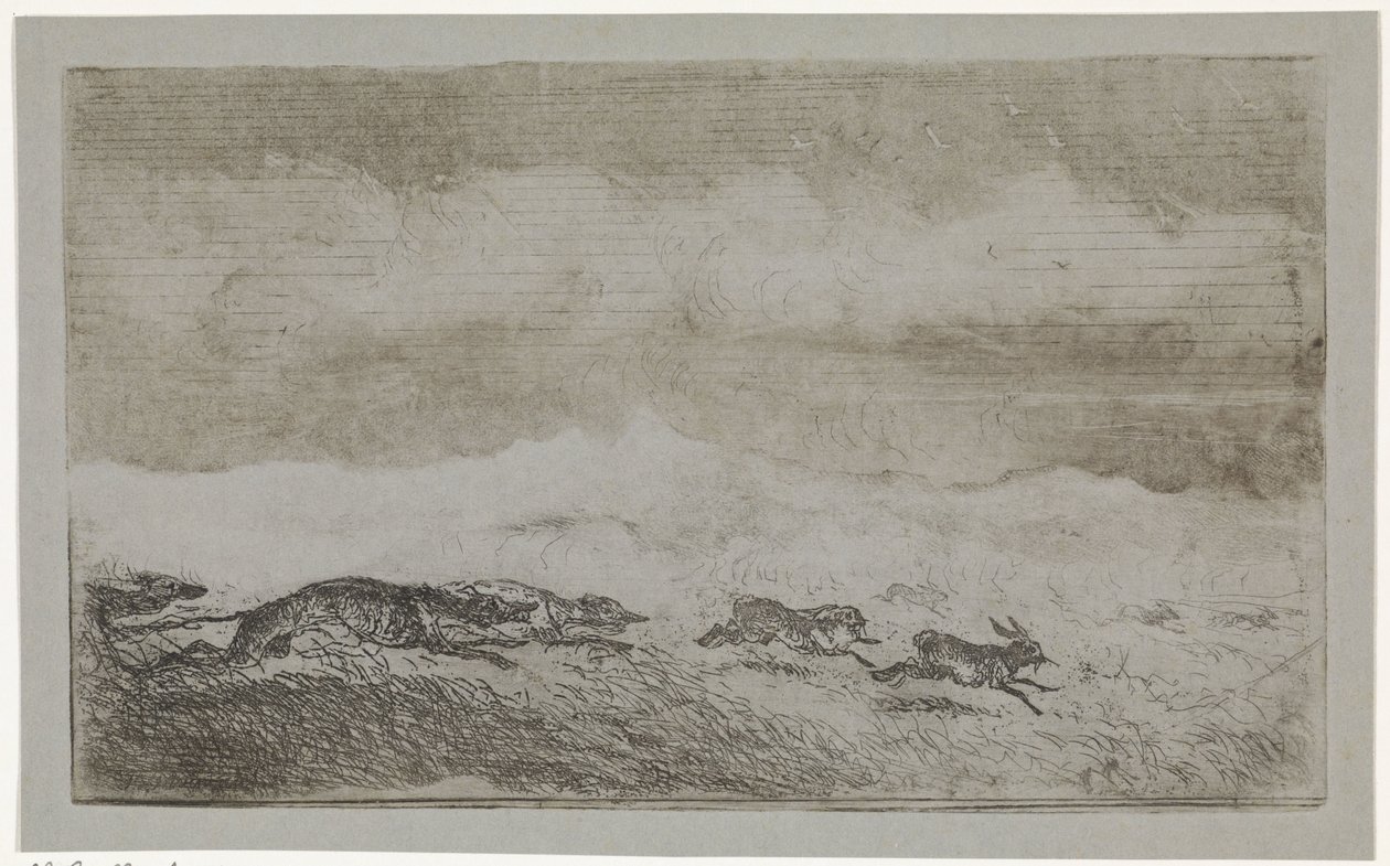Caça à lebre de Johannes Tavenraat