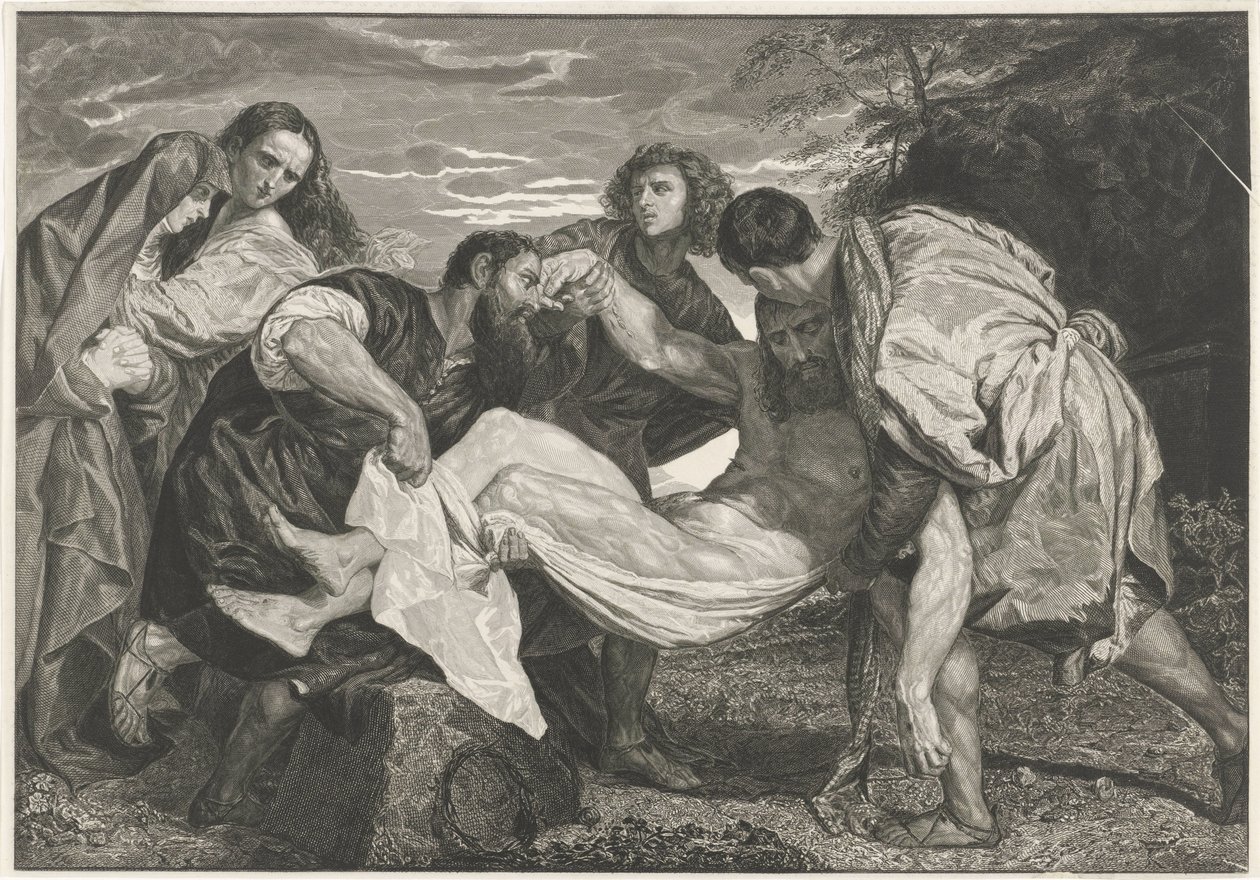 Sepultamento de Cristo de Johannes de Mare