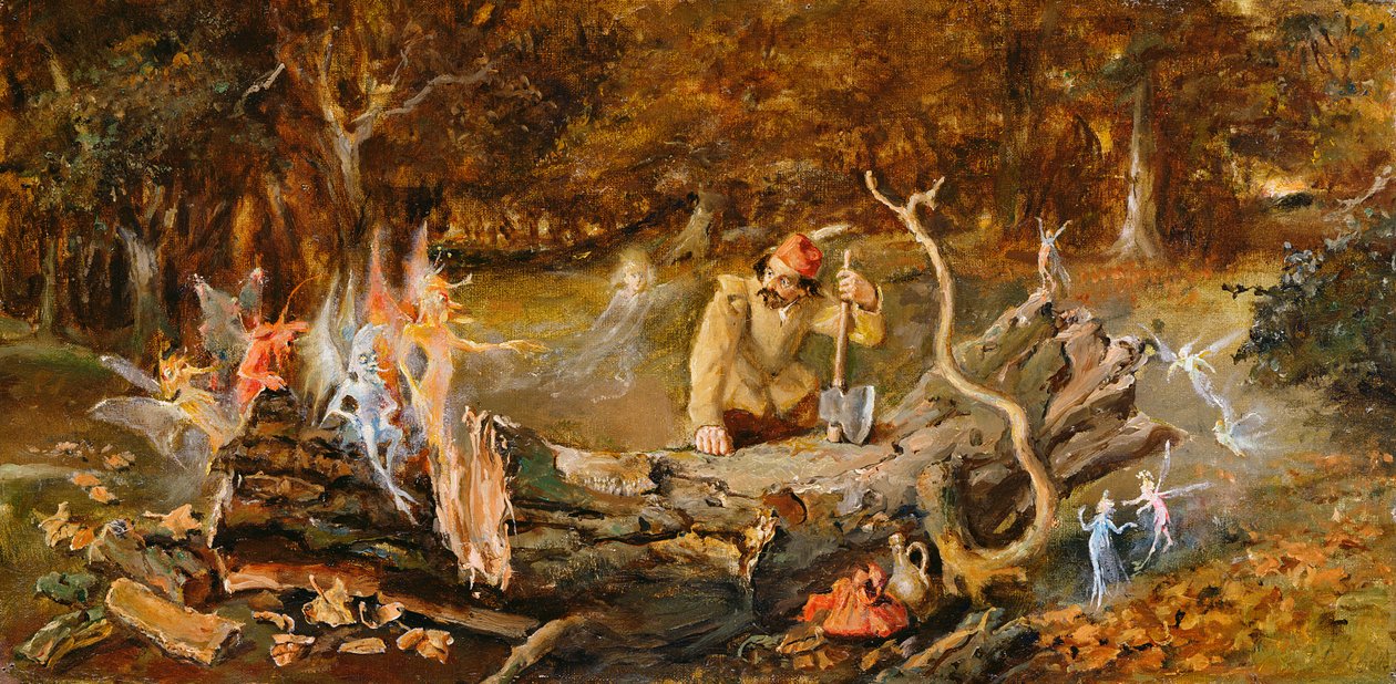 O Lenhador de John Anster Fitzgerald