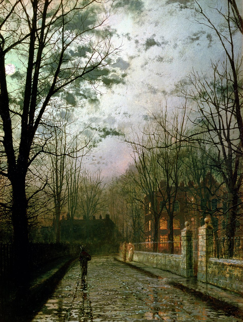 Após o banho de John Atkinson Grimshaw
