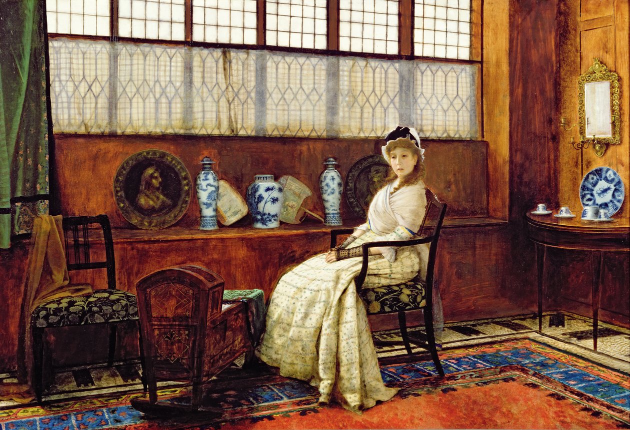 The Cradle Song de John Atkinson Grimshaw