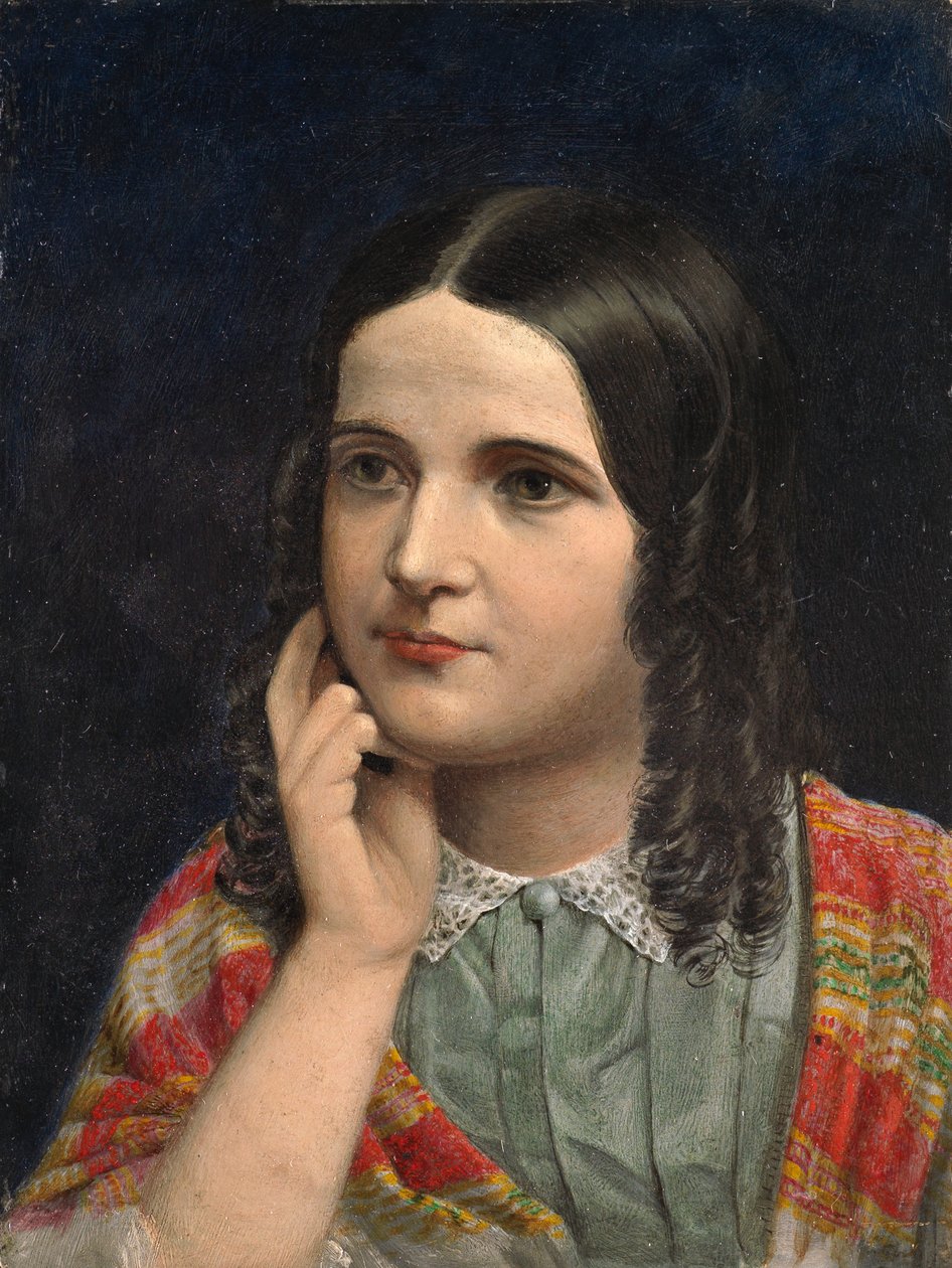 Rosa Brett, 1855 de John Brett