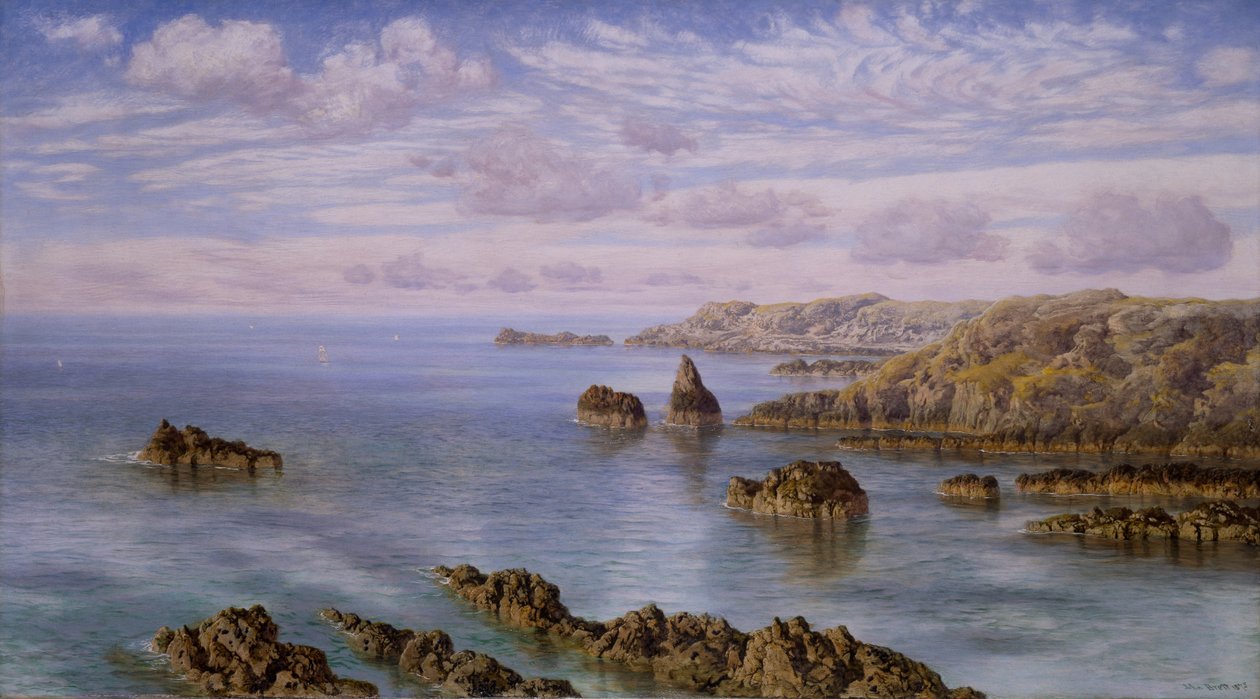 Costa do sul de Guernsey de John Brett