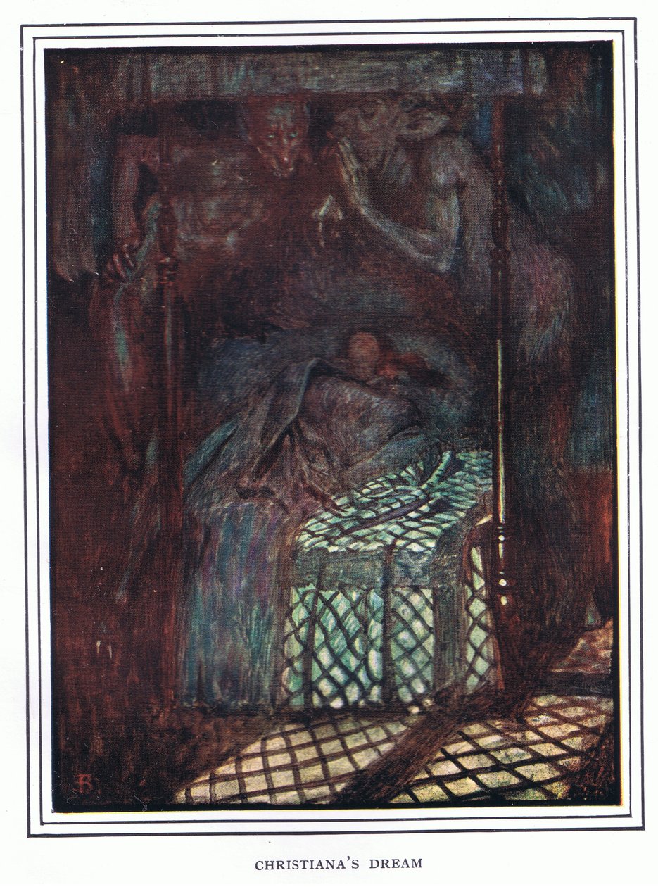 Sonho de Christiana de John Byam Liston Shaw