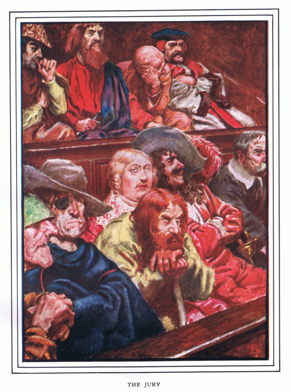 O júri de John Byam Liston Shaw