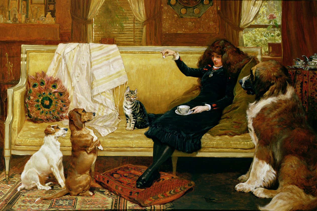 Teatime Treat, 1883 de John Charlton