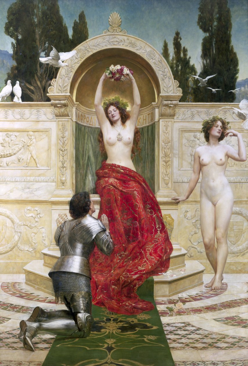 No Venusburg (Tannhauser), 1901 de John Collier