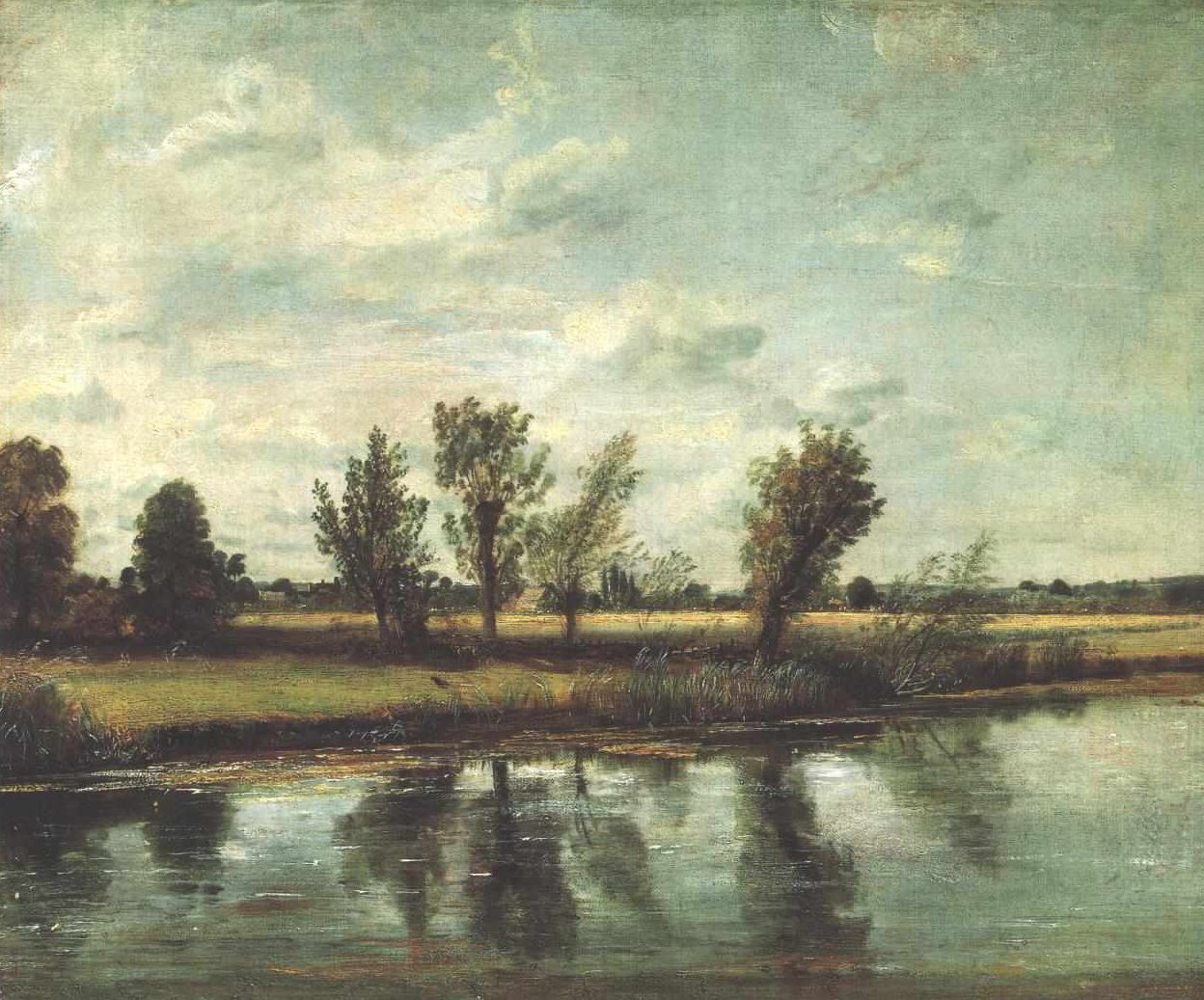 Prados mouros em Salisbury de John Constable