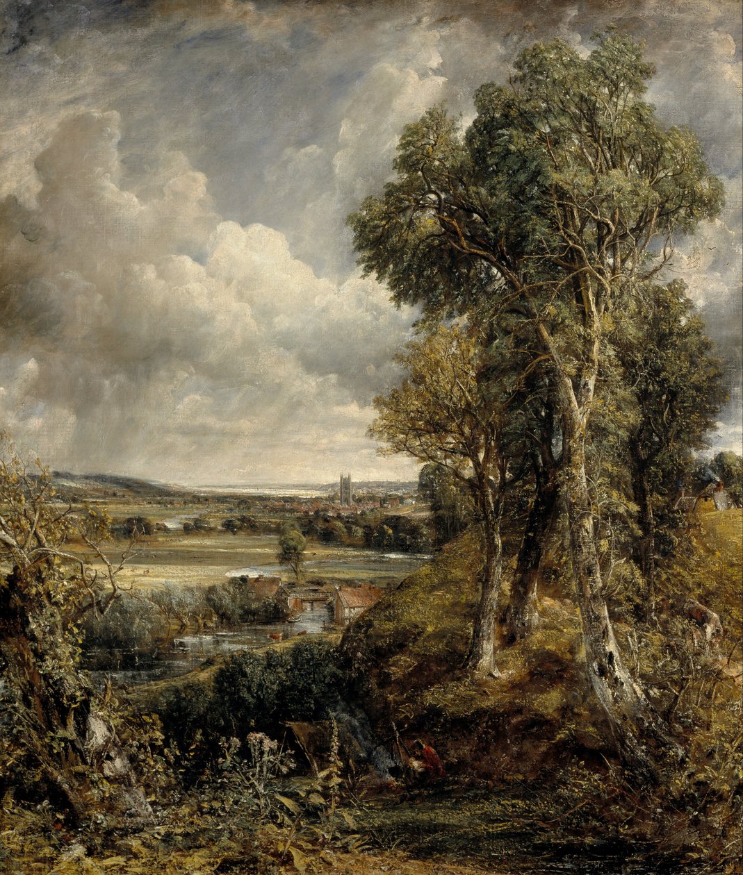 O Vale de Dedham de John Constable