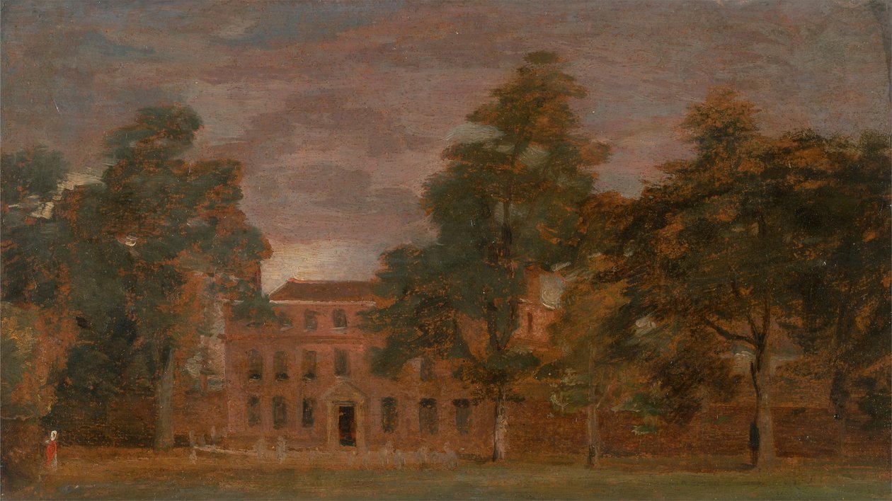 West Lodge, East Bergholt de John Constable